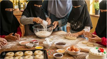 Belajar membuat cake