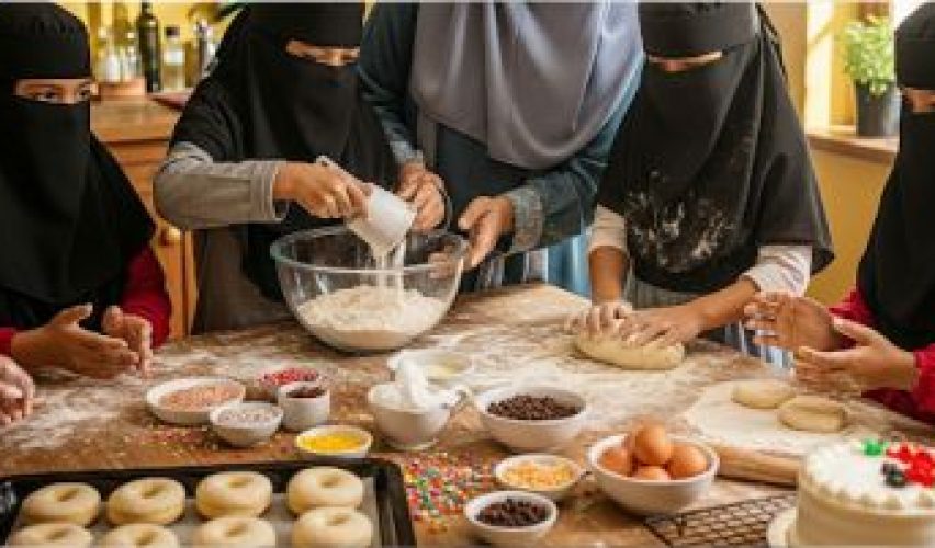 Belajar membuat cake