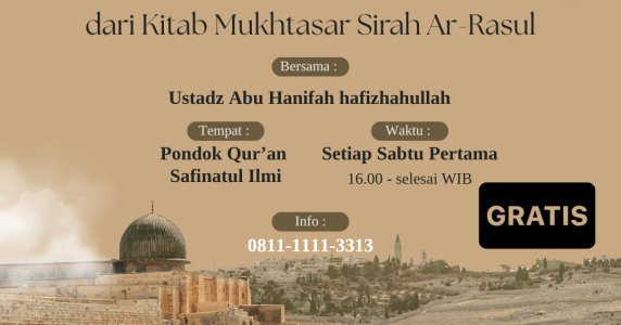 Poster Instagram Kajian Kisah Para Nabi Cokelat Vintage (1)