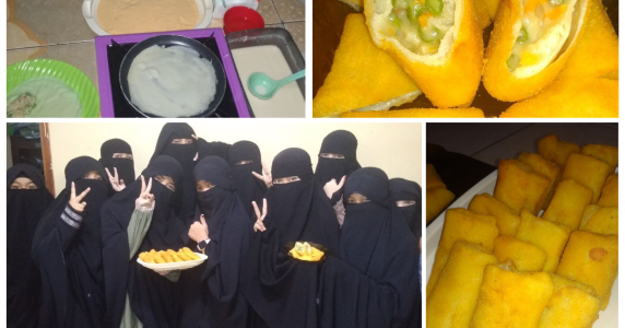 White Italian Cuisine Photo Collage